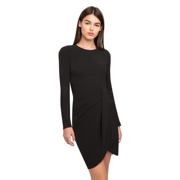 Black Halo Dresses & Skirts - NWT Black Halo Ivana Sheath Dress Black Size 2